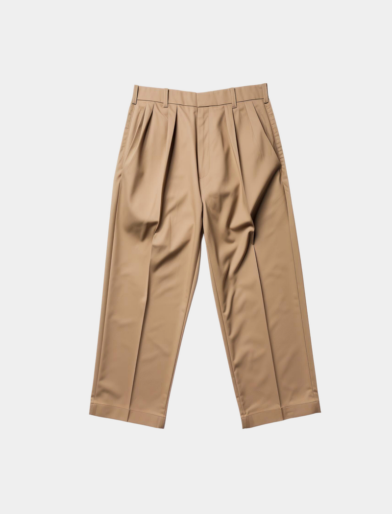 High-Waist Tailored Trousers