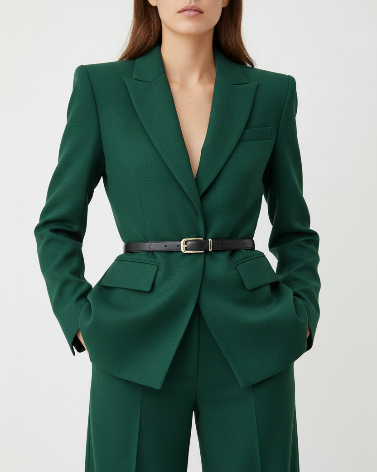 Green Blazer Set
