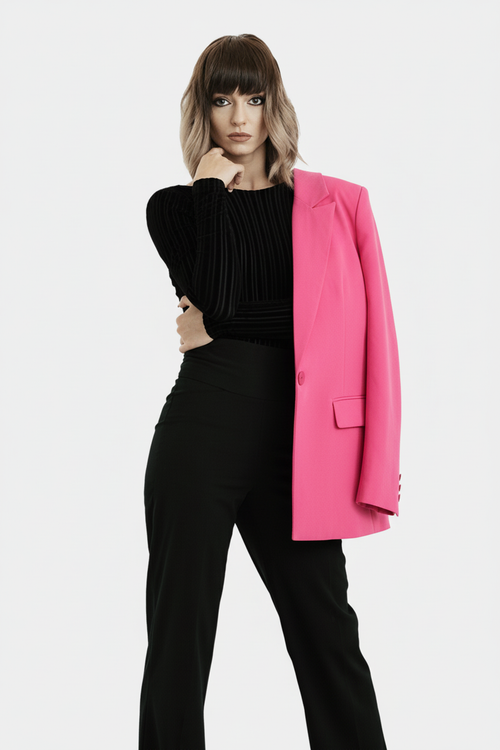 Women's Classic Blazer - Pink
